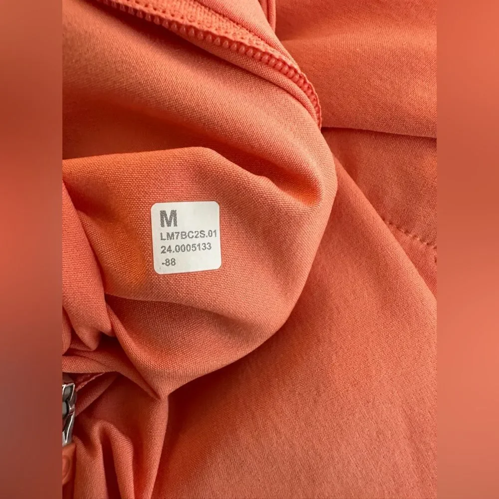 Lululemon Pace Breaker Linerless Shorts Peach Bliss Medium